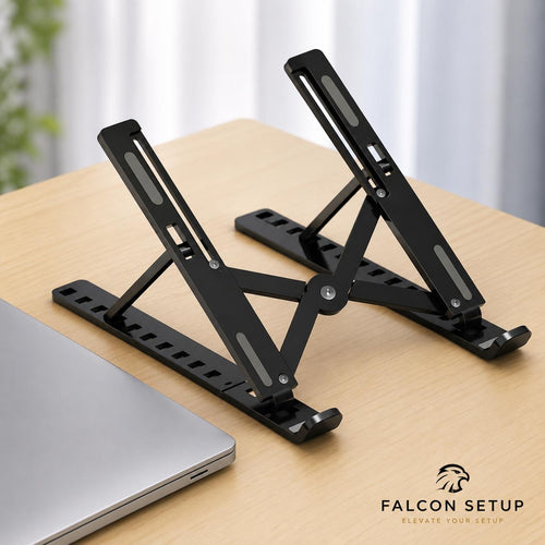 FALCON SETUP™ Foldable Aluminum Laptop Stand