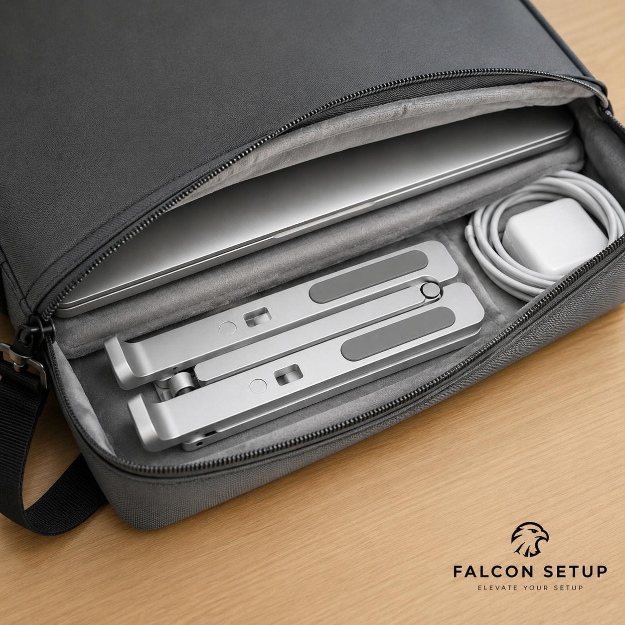 FALCON SETUP™ Foldable Aluminum Laptop Stand
